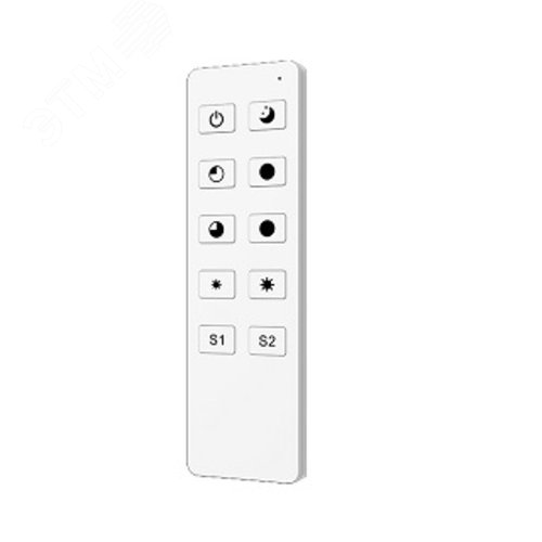Пульт INTELLIGENT ARLIGHT SMART-801-22-1G-2SC-DIM White (3V, 2.4G) (IARL, IP20 пластик, 5 лет)
