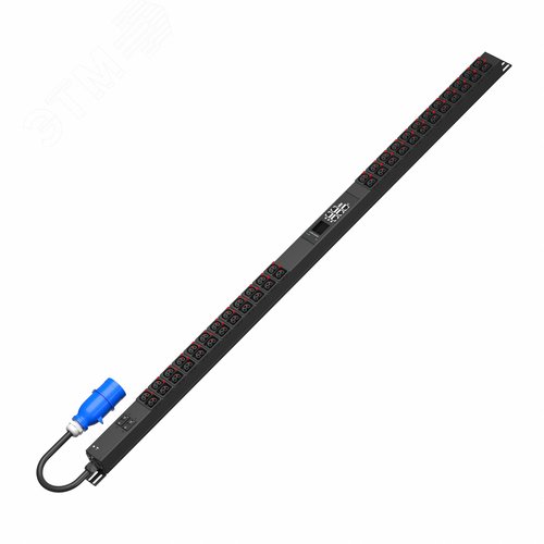Блок распределения питания PDU P-series 0U-MI-1P32A-SMB-2CB-24C13-24C39-UL-3M-IEC309