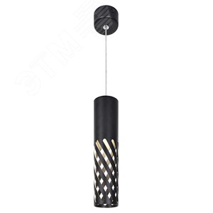 Светильник подвесной потолочный PL28 BK MR16 GU10 цилиндр черный