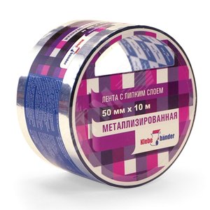 Металлизированная лента 50 мм х 10м Klebebander/36