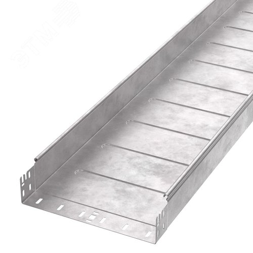 Лоток неперфорированный Профи HDZ 300х80x3000 (1,0 мм) (6 м/уп)