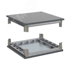Комплект, крыша и основание, для оцинкованных шкафов CQE, 1200X800 мм