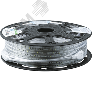 Лента светодиодная 4.8Вт/м 220В 6000К IP67 60LED/м NLS-3528 20м