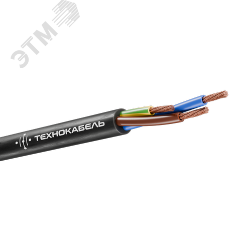 Кабель силовой КГВВнг(А)-LS 3х4(N,PE)-0,66 (100 м) ТРТС