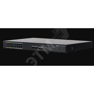 Коммутатор управляемый L2 18 портов RJ45/Combo/SFP 10 100 1000 Мб/с PoE 240Вт