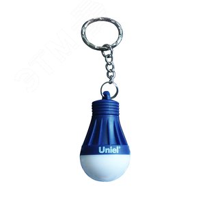 Фонарь-брелок Стандарт 1LED 4xLR41 в/к пластик синий