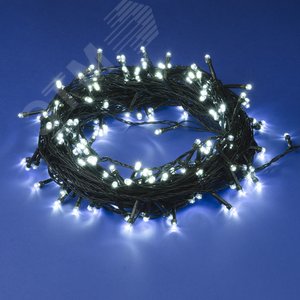 Гирлянда светодиодная, 20 м 200 светодиодов ULD-S2000-200/DGA WHITE IP20 зеленый провод
