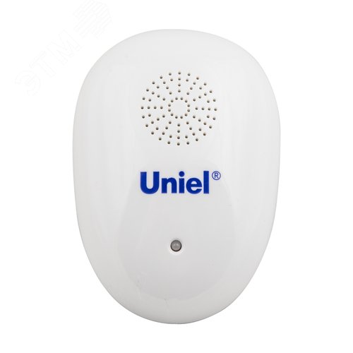 Ультразвуковой отпугиватель насекомых и грызунов UDR-E14 WHITE.  220В. Площадь до 120м2. Белый. TM Uniel