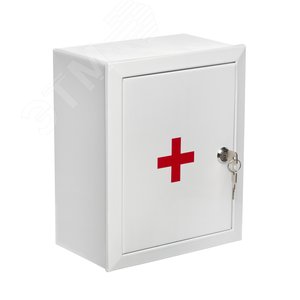 Аптечка для оказания работниками первой помощи   пострадавшим, 262н, в мет.шкафу 01304