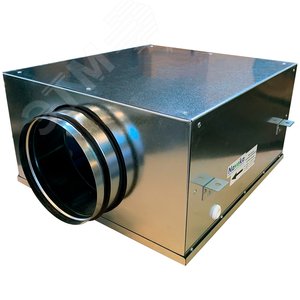 Вентилятор канальный круглый в шумоизолированном корпусе VS(EC1)-200(B190), 0,18 кВт