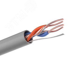 Витая пара MID UTP2-CAT5e IN 305 м, серый