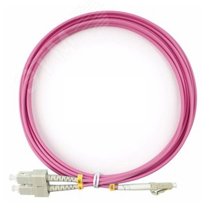 Патч-корд оптический duplex 3м LC-SC 50/125MM OM4 LSZH