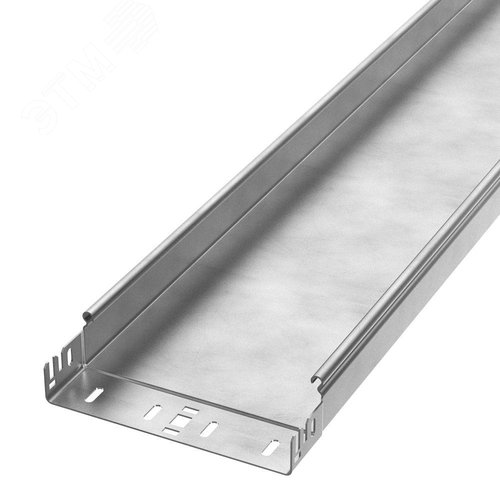 Лоток неперфорированный Профи INOX (AISI 304) 200х50x6000 (1,0 мм) (12 м/уп)