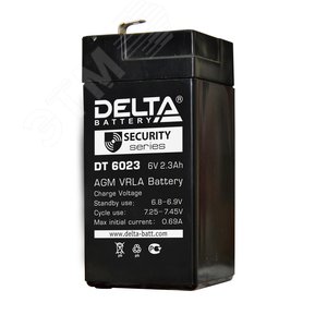 Аккумулятор DT 6В 2.3Ач