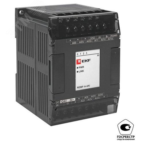 Модуль аналогового ввода REMF 4 PRO-Logic  (с поверкой)