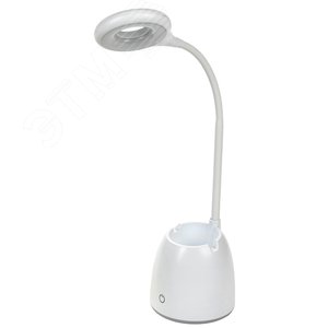LIGHTING Светильник светодиодный настольный 2029 5Вт карман диммер белый IEK