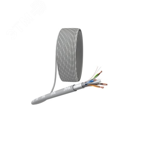 Кабель витая пара F/UTP 4x2x23 AWG Cat 6 CU PVC 305м F-4-PVC-6