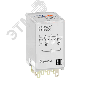 Реле промежуточное OptiRel G RP55-34-110-6-CO/TI