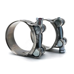 Хомут силовой ROBUST ленточный с болтом  44-47 W2 нержавеющая сталь 2.1 44-47/20 Н ГОСТ 28191-89