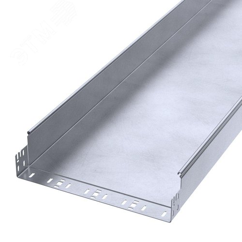 Лоток неперфорированный Профи INOX (AISI 316) 400х100x3000 (1,5 мм) (6 м/уп)