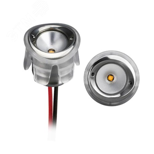 Светильник светодиодный ALT-LODESTAR-HANDRAIL-R27-1.5W Warm3000 (SL, 70 deg, 12-24V) (ARL, IP67 металл, 3 года)