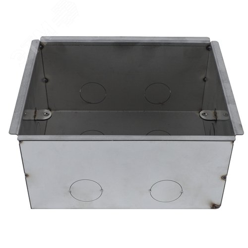 MultiDesk Коробка монтажная для бетонных полов для люка на 8 модулей СТАЛЬ