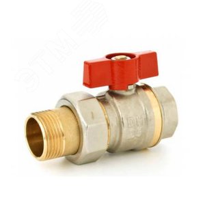 Кран шаровой BVR-F с гайкой PN40, DN20