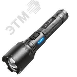 Фонарь светодиодный аккумуляторный AccuF1-L15WZ-ti титан