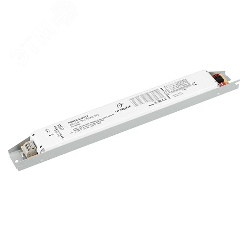Блок питания ARJ-LG-70-LINEAR-PFC (70W, 9-66V, 0.7-1.4A) (ARL, драйвер для светодиодов и светильников, IP20 металл, 5 лет)