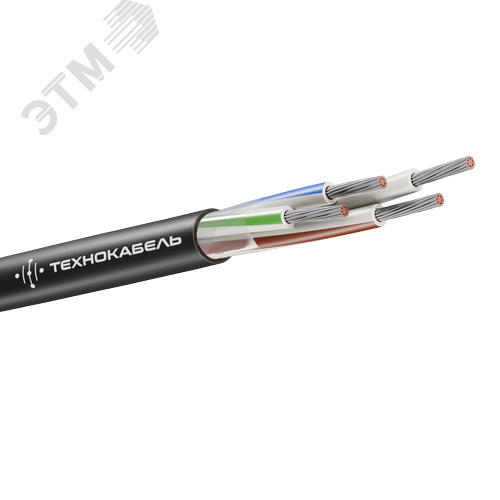 Кабель монтажный МКШ 4х0,5 (100 м) ТРТС