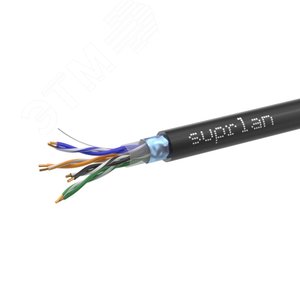 Витая пара F/UTP кат 5e 4x2xAWG24 Standart Cu PE OUT 305м