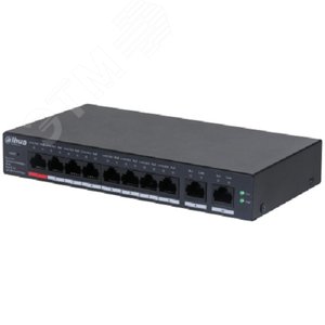 Коммутатор управляемый L2 8 портов RJ45 10 100 1000 Мб/с РоЕ 60Вт