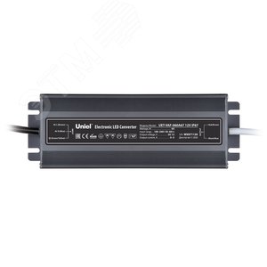 Блок питания ультратонкий UET-VAF-100A67 12V IP67 100Вт Металлический корпус