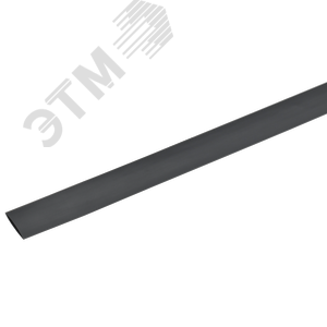 Трубка термоусадочная ТТУ 12/6 черная 1м GENERICA