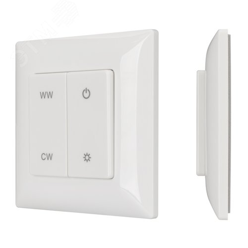 Панель SMART-P48-MIX-P-SUF (3V, 1 зона, Knob, 2.4G) (ARL, Пластик)