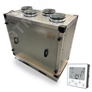 Установка вентиляционная приточно-вытяжная Node3-7400(50c)/RR,VEC(L400),W2 Vertical с пультом Z031