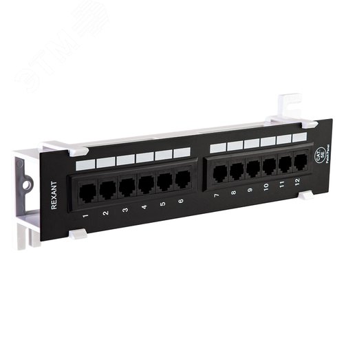 Патч-панель 10' 12 портов UTP RJ-45 CAT5e