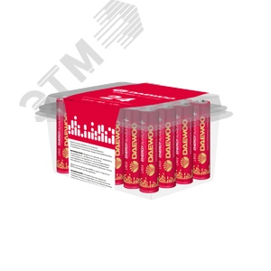 Элемент питания LR03 (AAА) DAEWOO Energy Alkaline,  упаковка 24 шт.