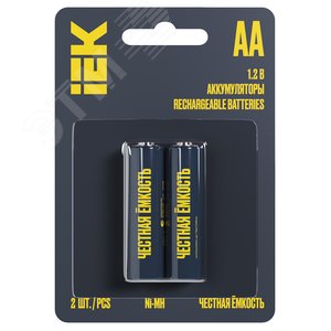 Аккумулятор GREEN Ni-MH AA 2700мАч (2шт/блистер) IEK