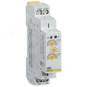 Реле повышения напряжения ORV. 1ф 110-240 В AC/DC