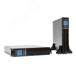 Источник бесперебойного питания Online Rack 3000 ВA/2700 Вт, 1Ф/1Ф, ЖК-дисплей, без АКБ, IEC-320-C13 (8 шт.), з/у 4А, 2U