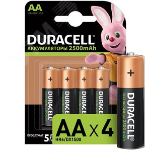 Аккумулятор HR6-4BL 2400mAh/2500mAh предзаряженный (4/40/15000)