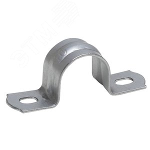 Скоба металлическая двухлапковая d 19-20мм (100/1400/33600)