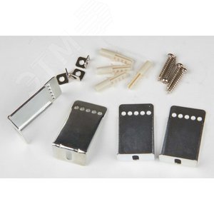 Комплект настенно-потолочного крепления для светодиодных панелей UFL-F02 SILVER 100 POLYBAG, короткий