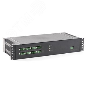 Источник вторичного электропитания SKAT-V16 Rack 19 1U 0.5А под 2шт 26 Ач