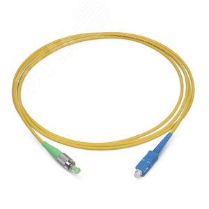 Патч-корд оптический simplex 15м FC/APC-SC/UPC 9/125 sm LSZH