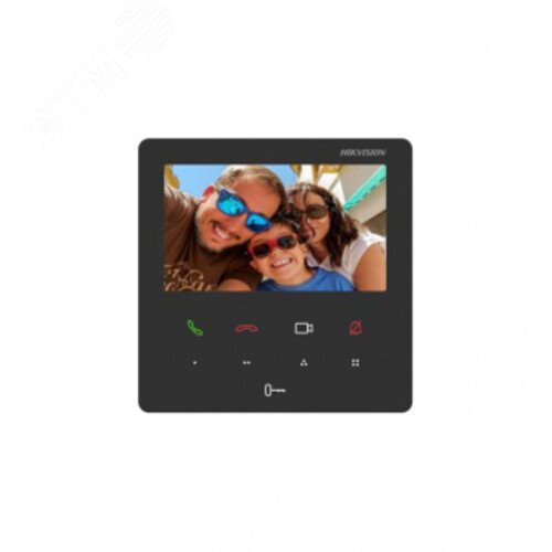 "Видеодомофон IP, 4.3"" TFT LCD сенсор. экран, Wi-fi, PoE"