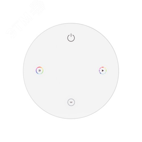 Пульт INTELLIGENT ARLIGHT SMART-801-22-1G-RGBW White (3V, Magnet, 2.4G) (IARL, IP20 пластик, 5 лет)