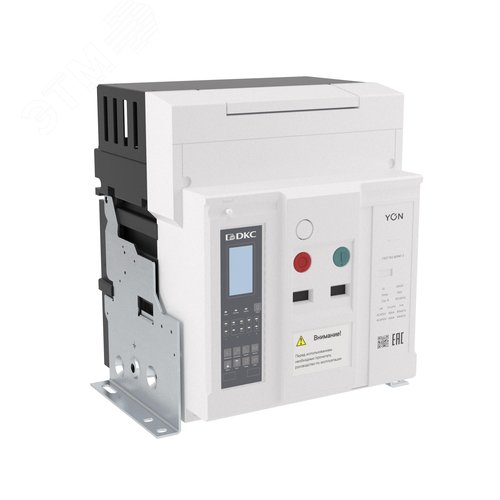 Выключатель автоматический воздушный Yonpro ANX20H 3P 2000 А 85 кА, расцепитель ETU, стационарный, горизонтальное/вертикальное подключение
