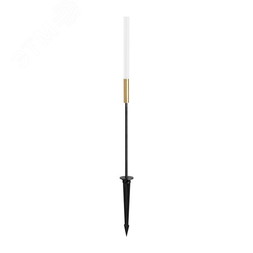 Светильник KT-CATALI-BOLL-H400-0.5W Warm3000 (BK, 160 deg, 24V) (ARL, IP65 Металл, 3 года)